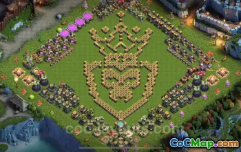 Best Funny Troll Bases TH14 with Links | Clash of Clans #21598