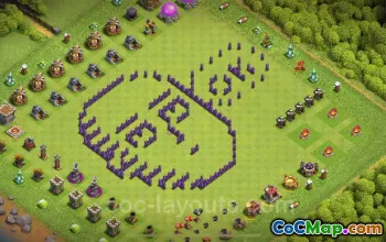 Best Funny Troll Bases TH7 - Clash of Clans 2024 #24001
