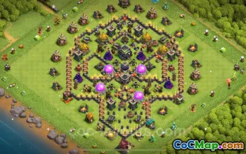 Best Funny Troll Bases TH9 2024 - Clash of Clans #19341
