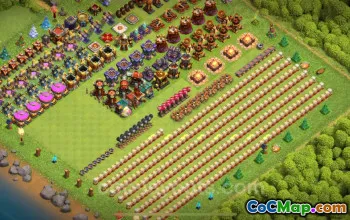 Best Funny Troll TH16 Base Links 2025 - Clash of Clans #22255