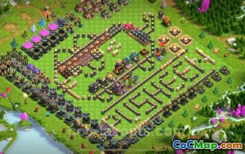 Best Funny Troll TH17 Base with Link 2025 | Clash of Clans #50892
