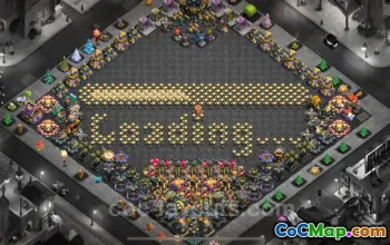 Best Funny Troll TH17 Base with Link 2025 | Clash of Clans #51498