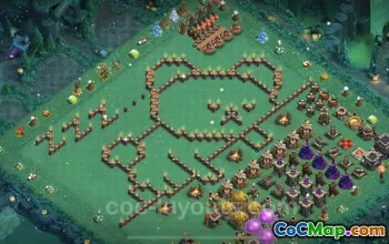 Best Funny Troll TH9 Base with Link - Clash of Clans 2023 #19487