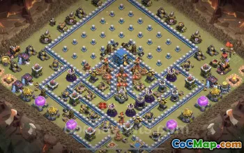 Best Max Level TH12 War Base Links for Clash of Clans #25681