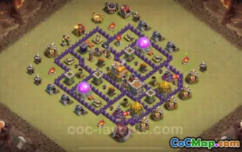 Beste Max TH7 War Base Links für 2024 | Clash of Clans #18630