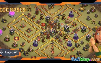 Best TH10 Base Layout for Anti 2 Star - Clash of Clans #22466
