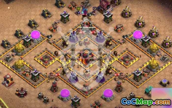 Best TH10 Base Layouts with Copy Links #53477