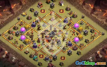 Best TH10 Clash of Clans Base Layouts & Maps #53793
