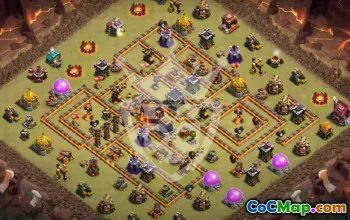 Best TH10 Clash of Clans Base Layouts with Links #53792