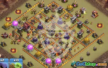 Best TH10 Clash of Clans Base Layouts with Links #55837