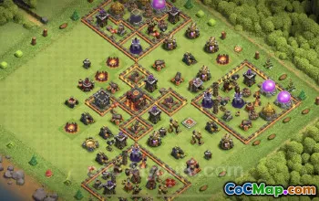 Best TH10 Hybrid Base Copy - Anti Everything with Link #24948