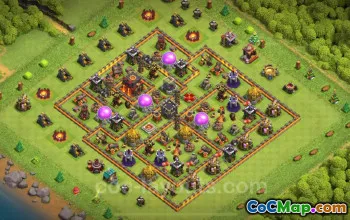 Best TH10 Trophy Base Copy - Clash of Clans 2024 #19679