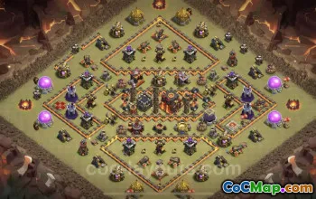 Best TH10 War Base Copy - Anti Everything & Links (CWL) #19955