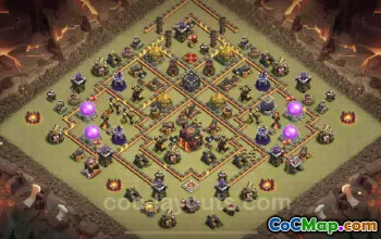 Best TH10 War Base Link - Anti Everything for Clash of Clans #25145
