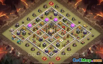 Best TH11 Anti 2 Star War Base: Link & Strategies 2024 #20219