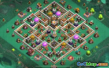 Best TH11 Anti 2 Stars Base with Link | Clash of Clans 2025 #52331