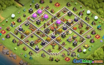Best TH11 Anti 3 Stars Base Link - Clash of Clans #25316