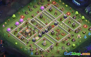 Best TH11 Base Copy - Anti Everything Defense Link #25383