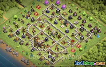 Best TH11 Base for Anti GoWiWi/GoWiPe - COC Defense #25380