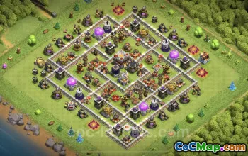 Best TH11 Farming Base with Link - Clash of Clans Design #20416