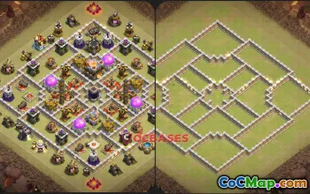 Best TH11 Hybrid Base - Clash of Clans Guide & Links #22516