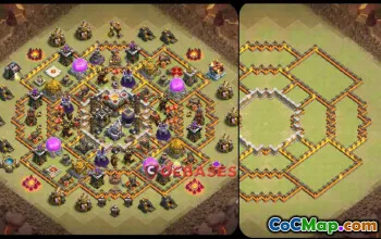 Best TH11 Hybrid Base Designs for Clash of Clans #22959