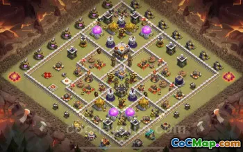 Best TH11 War Base 2024: Anti Air & Electro Dragon Links #25261