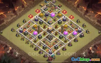 Best TH11 War Base 2025: Anti Everything & Hybrid Links #20289