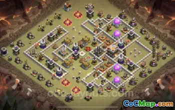 Best TH11 War Base: Anti 3 Stars & Link - Clash of Clans #25439