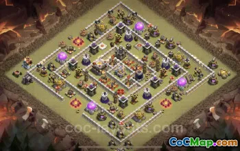 Best TH11 War Base Copy - Anti Everything with Link #20396