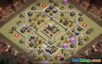 Best TH11 War Base Link - Anti Everything Defense for CWL #20284