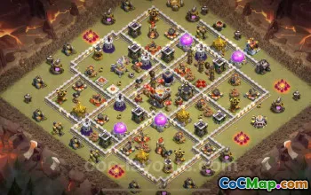 Best TH11 War Base Links for Clash of Clans CWL Defense #20375