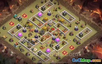 Best TH11 War Bases 2024 - Link & Strategy for CWL #25404