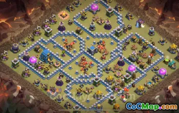 Best TH12 Anti 3 Stars War Base with Link 2025 | Clash of Clans #52412