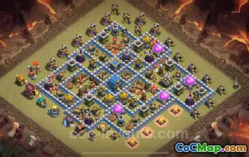 Best TH12 Hybrid War Base Links for 2025 - Clash of Clans #25441
