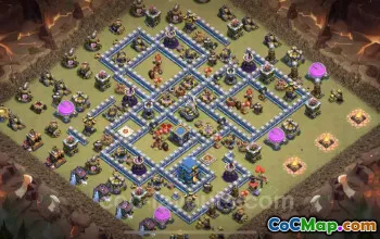Best TH12 War Base Copy: Anti Everything for CWL - COC #25673