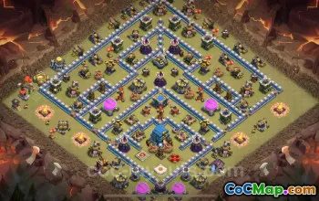 Best TH12 War Base for Legend League - Clash of Clans 2023 #20621