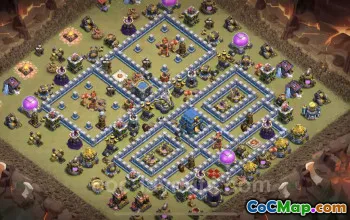 Best TH12 War Base Link - Anti Everything for CWL #20714