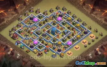 Best TH12 War Base Links for 2025 - Clash of Clans Hybrid #26737