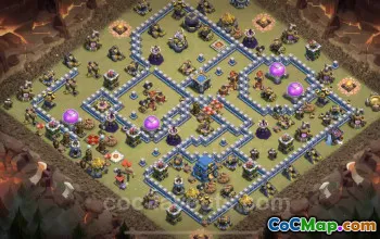Best TH12 War Base Links | Top Defense for Clash of Clans #20947