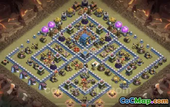 Best TH12 War Base | Top Anti-Everything Base with Link #25678