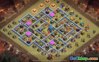 Best TH12 War Bases 2025 | Max Level Hybrid Base Links #26252