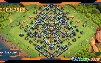 Best TH13 Base Layouts with Links #57476