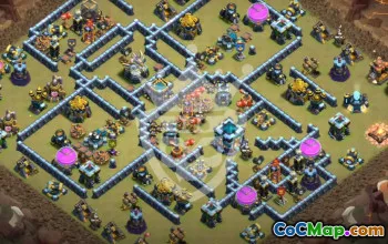 Best TH13 Clash of Clans Base Layouts #53864