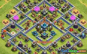 Best TH13 Hybrid Base: Anti 3-Star & Unbeaten Design #22833