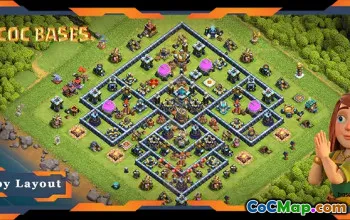 Best TH13 Hybrid Layouts: Farming & Legend League Links #20774