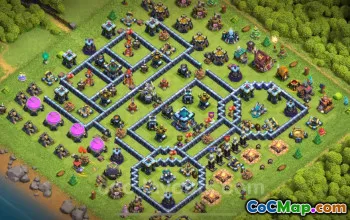 Best TH13 Trophy Base 2025 - Clash of Clans #26802
