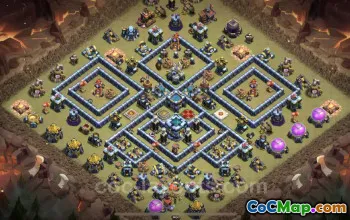 Best TH13 War Base: Anti 2 Stars League Copy & Link #21349