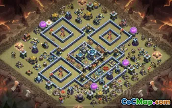 Best TH13 War Base: Anti 3 Stars & Air - Copy Link Here! #21227