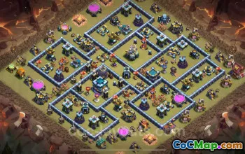 Best TH13 War Base Anti Everything 2025 #55425